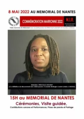 8 mai 2022 a 15H VISITE MARRONNE DU MEMORIAL DE NANTES avec Priscillia Ludosky 002 jpg À Nantes, Commémoration marronne 2022