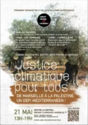 JusticeClimatique jpg À Marseille (1er), "Justice climatique pour tous De Marseille à la Palestine : un défi méditerranéen !"