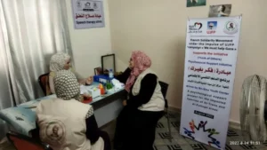 Soutien psychologique gaza 2 jpg L’initiative “Penser aux autres” à Gaza