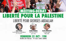 Vendredi 21 octobre à Toulouse, meeting-débat « Liberté pour la Palestine – Liberté pour Georges Abdallah » 2 Meeting-debat — liberté pour la Palestine — 21 octobre 2024
