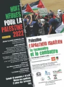 Affiche Evry EP 8h2022 Tract def 4pages Page 1 jpg À Evry, 8 heures pour la Palestine