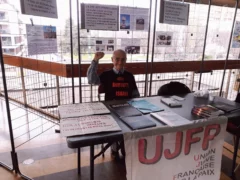 Bobigny 17 03 23 002 jpg L’UJFP présente aux mobilisations franciliennes contre le gouvernement fascisant d’Israël et en solidarité avec le peuple palestinien