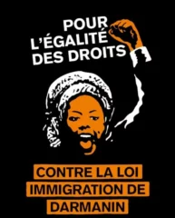 LoiAsileImm jpg À Créteil (94), manifestation pour le retrait du projet de loi Darmanin "Asile/Immigration"