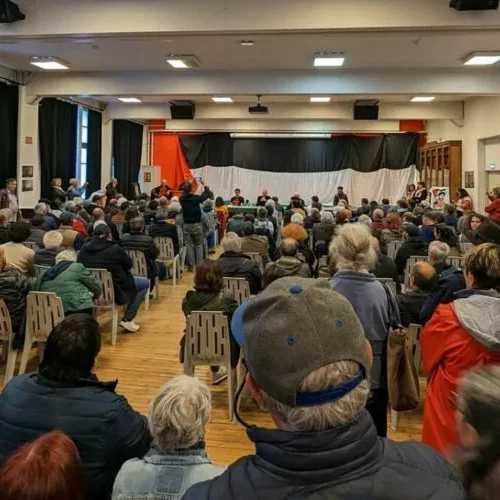 pvsalah jpg À Toulouse, succès de la rencontre avec Salah Hamouri