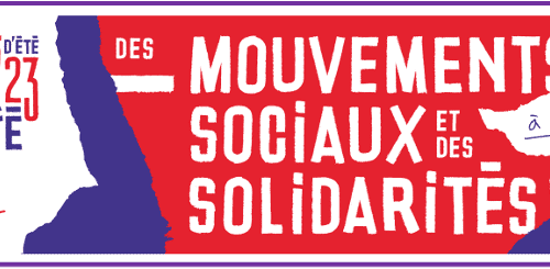 logo uemss 23 Nos luttes écologiques sont internationales avec Mutasem Eleiwa responsable de la pépinière de Gaza, à l'UEMSS à Bobigny