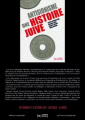 promo Antisionisme jpg À Paris (12ème), présentation du livre "Antisionisme, une histoire juive" en présence de Béatrice Orès porte-parole de l'UJFP