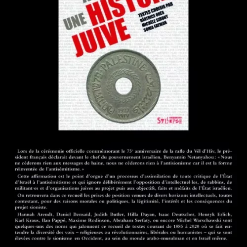 promo Antisionisme jpg À Paris, rencontre-débat avec Sonia Fayman et Béatrice Orès