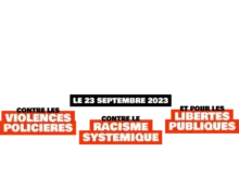 À Paris, la marche contre les violences policières, le racisme systémique, les libertés publiques 3 BandeauMarches À Paris, la marche contre les violences policières, le racisme systémique, les libertés publiques