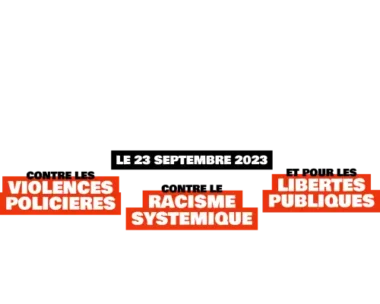 BandeauMarches Appel à la marche du 23 contre les violences policières, le racisme systémique, les libertés publiques