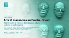 CAREP jpg À Paris (13ème), table ronde sur le thème : "Arts et massacres au Proche-Orient"