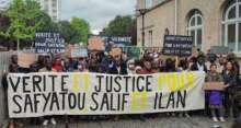À Paris (20ème), soirée de mobilisation et de soutien à Safyatou, Salif et Ilan percutés volontairement par la police 3 Safyatou À Paris (20ème), soirée de mobilisation et de soutien à Safyatou, Salif et Ilan percutés volontairement par la police