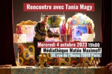 À Paris (19ème), rencontre avec Tania Magy 2 Tania jpg À Paris (19ème), rencontre avec Tania Magy