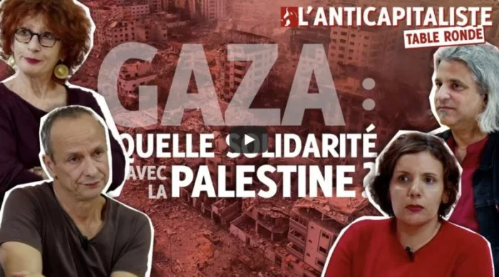 table ronde gaza jpg TABLE RONDE : GAZA - QUELLE SOLIDARITÉ AVEC LA PALESTINE ?
