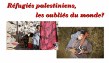 RefugiesPalestiniens À Paris (14ème), quatre heures pour la Palestine