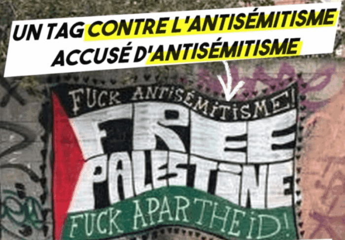 Tag Insolite : un tag contre l’antisémitisme accusé… d’être antisémite !