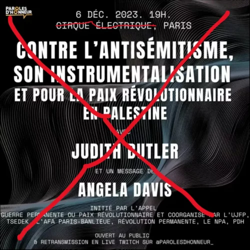 Annulation par la mairie de Paris de la rencontre publique « contre l’antisémitisme, son instrumentalisation et pour la paix révolutionnaire en Palestine » 3 ANNULATION OK OK jpg Annulation par la mairie de Paris de la rencontre publique « contre l’antisémitisme, son instrumentalisation et pour la paix révolutionnaire en Palestine »