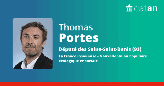 Thomas Portes Thomas Portes, député LFI-NUPES demande des enquêtes sur la responsabilité des français ou franco-israéliens présents sur le front à Gaza