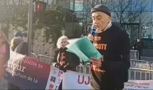 JeanGuyCarrefour jpg A côté du siège international de Carrefour le samedi 27 janvier 2024 à Massy