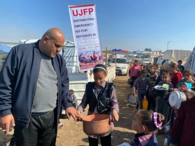 repas Al Mawasi 9 janvier 31 jpg Témoignage d'Abu Amir (Gaza) - 21 janvier 2024