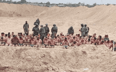 word image 59845 4 20 heures à genoux. Quiconque bouge est frappé. Citoyens de Gaza au sujet de l'arrestation en Israël