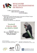 FLYER SOIREE 9 FEVRIER jpg À Paris (6ème), projection-débat du film "La Terre parle arabe"