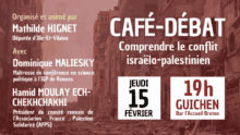 cafeRennes À Guichen (35), café-débat : "Comprendre le conflit israélo-palestinien"