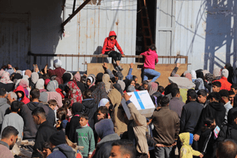 queueGaza Jour 117 de l'opération "inondation d'Al-Aqsa" : Israël assiège l'hôpital Nasser pour le dixième jour consécutif