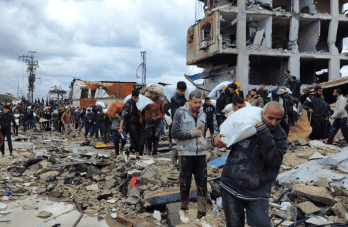 word image 61681 1 Jour 115 de l'opération "inondation d'Al-Aqsa" : Israël repousse les habitants de Gaza plus au sud ; les États-Unis menacent d'intensifier la violence régionale