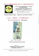 Carref GAZA 002 jpg À La Ciotat (83), conférence-débat avec Pierre Stambul : "Gaza - Israël - Cisjordanie, du sang, encore du sang....jusqu'à quand ?"