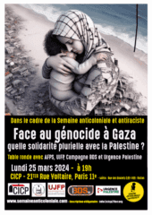 À Paris (11ème) , table ronde : "Face au génocide à Gaza : quelle solidarité plurielle avec la Palestine ?" 2 SAA2024-CICP-Palestine.sla-page001