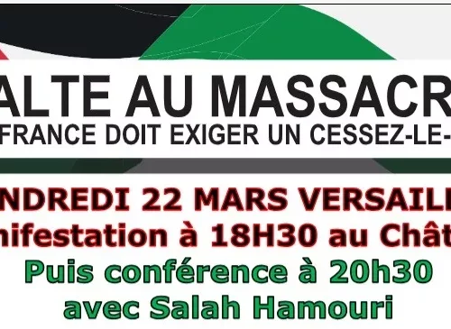 Halte au massacre - Versailles - 18 mars 2024
