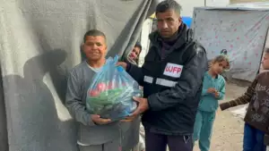 Témoignage d'Abu Amir le 17 mars 2024 6 sac alimentaire - témoignage d'Abu Amir - 17 mars 2024