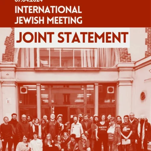 International Jewish Meeting - Joint Statement