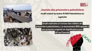 bds prisonniers palestiniens jpg webp Israël détient plus de 10 000 Palestiniens en captivité. Cette Journée des prisonniers palestiniens vise à #FreeThemAll