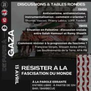 resisterfascisation jpeg webp À Montreuil (93), discussions et tables rondes : "De Paris à Gaza, résister à la fascisation du monde"