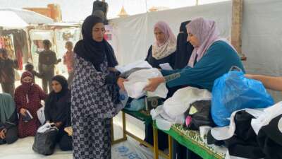 Abu Amir 19 mai 1 distribution eau Témoignage d'Abu Amir 15-19 mai 2024