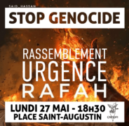 CNPJDPI 27 mai ST AUGUSTIN 003 1 Rassemblement à Paris : Urgence RAFAH