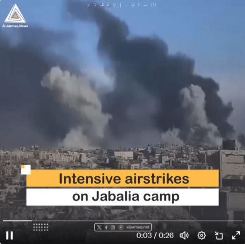 jabalia under attack Témoignage d'Abu Amir, le 13 mai 2024