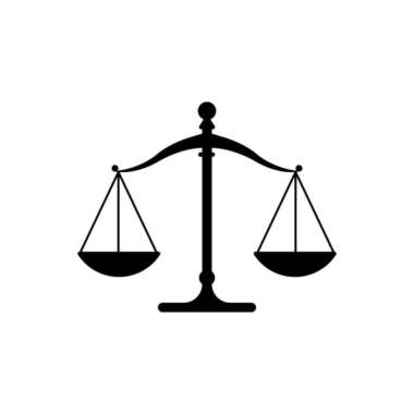 7126472 icone balance de justice gratuit vectoriel Un tribunal en France reconnaît que dénoncer le sionisme n'est pas antisémite !