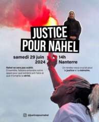 Nahel À Nanterre (92), marche pour Nahel