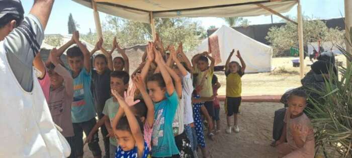 Relaxation des enfants WhatsApp Image 2024 06 19 at 14.17.16 La société gazaouie est vivante