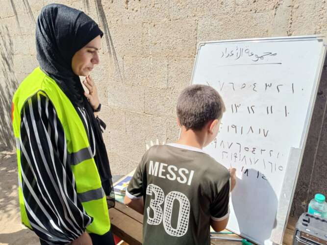 Abu Amir CR 6 12 juillet programme educatif IMG 3199 Témoignage d'Abu Amir, période du 6 au 12 juillet 2024