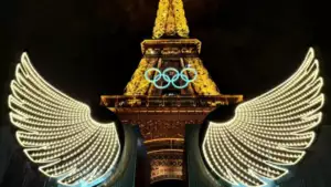JO 2024 Cérémonie des JO :  un washing polychrome géant pour mettre en scène Macron comme rempart à l'extrême droite