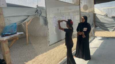 Abu Amir 22 aout 24 education IMG 5485 Rapport d'activité de l'équipe de l'UJFP - semaine du 17 au 23 août 2024