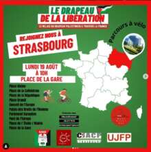 DrapeauStrasbourg À Strasbourg, le Drapeau de la Libération