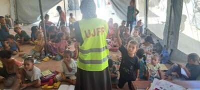 Ibn Sina 28 aout 2024 Ecole al Tadamon 7 Témoignage de Marsel, le 28 août : scolarisation des enfants à l'école Al-Tadamon