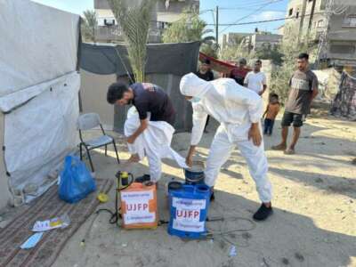 Abu Amir 1er septembre 24 IMG 6270 Rapport d'activité de l'équipe de l'UJFP à Gaza - semaine du 24 août au 30 août 2024