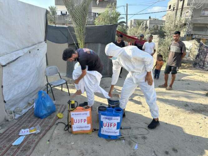 Abu Amir 1er septembre 24 IMG 6270 Rapport d'activité de l'équipe de l'UJFP à Gaza - semaine du 24 août au 30 août 2024
