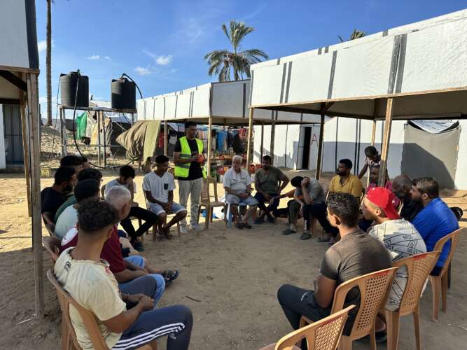 Abu Amir 24 9 24 atelier hommes IMG 7927 Témoignage d'Abu Amir, le 24 septembre 2024