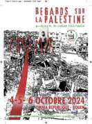 Flyer R° À Rouen (76), festival du film palestinien